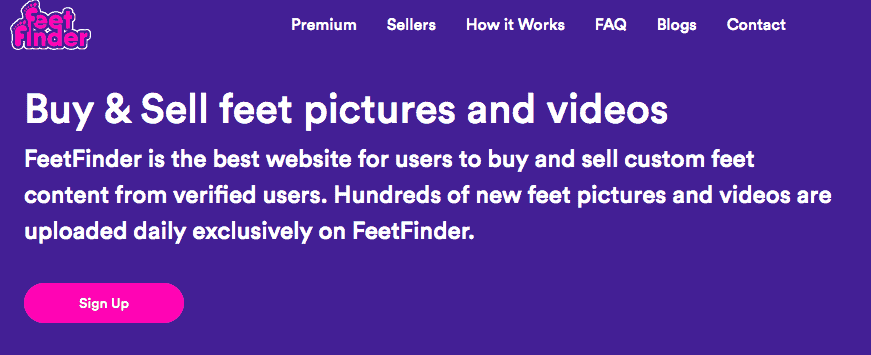 how to sell feet pics on feat finder